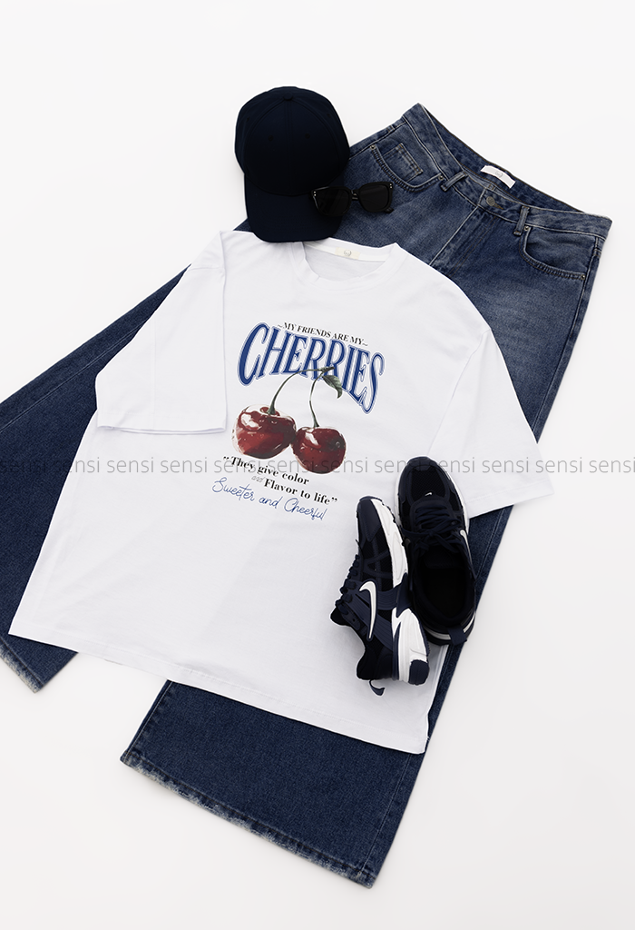 تیشرت لانگ چاپی کد1006258
